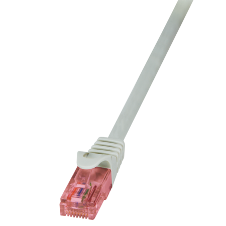 Cable de conexión U/UTP PrimeLine AWG24 LSZH gris 5,00 m - CQ2072U