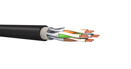 Cable de par trenzado MegaLine® F6-90 S/FTP Flex Dca Cat7