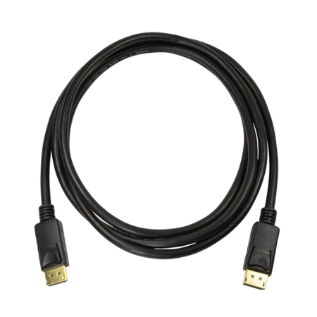 DisplayPort-Kabel, DP/M auf DP/M, 4K/120Hz + 8K/60Hz, Schwarz, 1 m - CV0119
