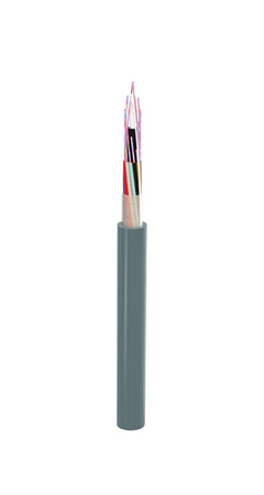 Cable de Fibra Óptica 396FO (11x36) Tubo Loose Microducto de Fibra Soplable SM G.657.A1 Gris