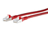 Cat 6A RJ45 Ethernet Cable Patch Cord AWG 26 5.0 m red