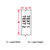 Etiquetas de vinilo para interiores y exteriores M211 y M210 - M21-375-595-WT
