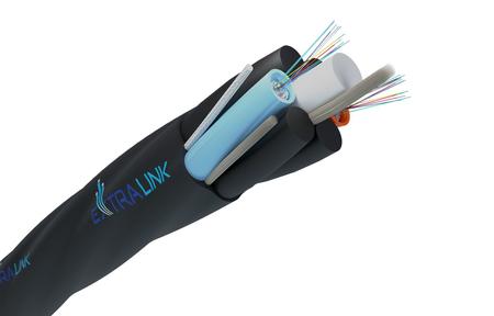 Câble fibre optique à tube libre 24FO (2X12) OS2 G.652.D HDPE noir