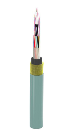 Cable de Fibra Óptica 192FO (8x24) Tubo Loose ADSS - Aéreo SM G.657.A1 Blindado Dieléctrico Gris