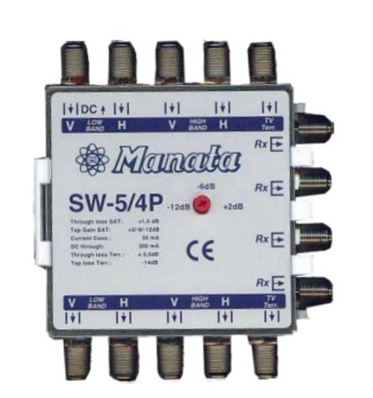 Multiswitches 1SAT+TER - 5/4 Passage