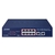 8-Ports 10/100TX 802.3at PoE + 2-Ports 10/100TX Desktop Switch (120 watts)