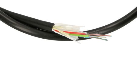 48FO (4X12) Conduit Loose tube Fiber Optic Cable OS2 G.652.D HDPE Black