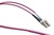 LC/PC-SC/PC Fiber Patch Cord Duplex MM OM4 I-V(ZN)HH Fig.O 2m Heather Violet