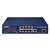 8-Ports 10/100TX 802.3at/af PoE + 1-Port 10/100/1000T + 1-Port 100/1000X SFP Desktop Switch