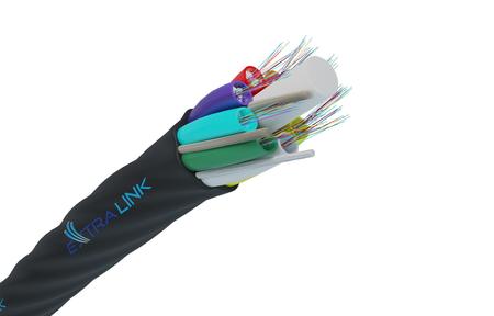 Câble fibre optique à tube libre 96FO (8X12) OS2 G.652.D HDPE noir