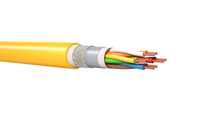 Cable de par trenzado MegaLine® D1-20 S/U SUPERFLEX sin blindaje Cat5e