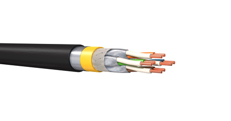 Twisted Pair Cable MegaLine® F10-130 S/FTP (L)2Y Cat.7A