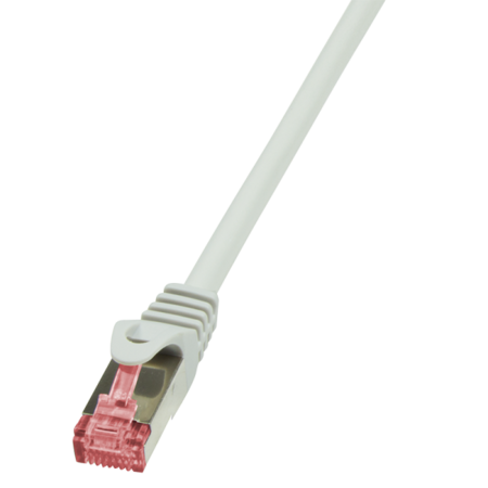 Patch Cable Cat.6 S/FTP  PrimeLine AWG27 PIMF LSZH grey 15m - CQ2102S