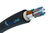 Cable de fibra óptica de tubo suelto 72FO (6X12) OS2 G.652.D HDPE negro