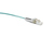 LC/PC-LC/PC  Fiber Patch Cord Duplex OM3 G.651.1 0.9mm 1m LSZH Turquoise
