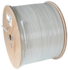 Koaxkabel 2-fach geschirmt 500m auf Holztrommel weiß UV-beständig SKB08803