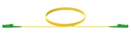 Cable de conexión SX SM G652D de 3 mm, E2000/APC E2000/APC, 3 m