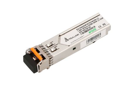 Extralink SFP 1.25G | Módulo SFP CWDM | 1,25 Gbps, 1570 nm, modo único, 40 km, LC, DOM