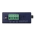 1000BASE-SX to 10/100/1000BASE-T 802.3at PoE+ Industrial Media Converter (SC,MM)