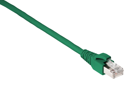 CAT 6 RJ45 Ethernet Cable Patch Cord EA Shielded 2.5m green