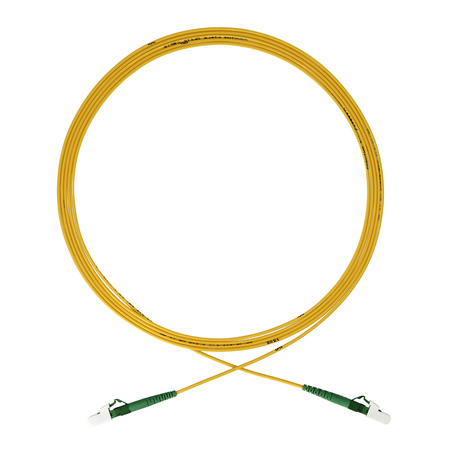 LC/APC-LC/APC  Fiber Patch Cord Simplex OS2 G.652.D 0.9mm 2m LSZH yellow