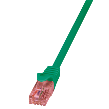 Patch Cable Cat.6 U/UTP  PrimeLine AWG24 LSZH green 3,00m - CQ2065U