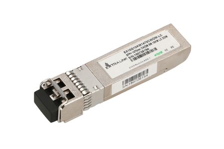 Extralink SFP+ 10G | Módulo CWDM SFP+ | 10 Gbps, 1470 nm, modo único, 10 km, LC, DOM