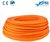 Cat 7 Câble en cuivre LSZHCPR Eca Orange 100m bobine
