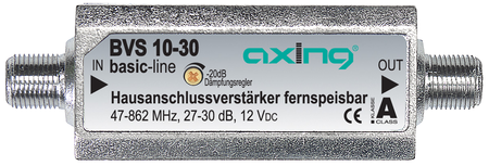 Amplificador en línea CATV 30dB BVS01030