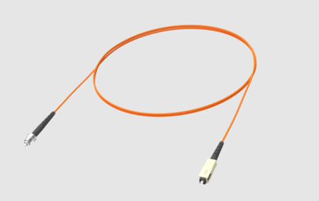 FC/PC-SC/PC Fiber Patch Cords simplex OM2 G.651.1 2mm 1m Orange
