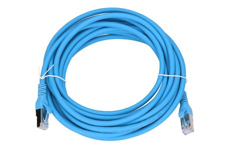 Extralink Cat.6A S/FTP 5m | LAN Patchcord | Copper twisted pair, 10Gbps