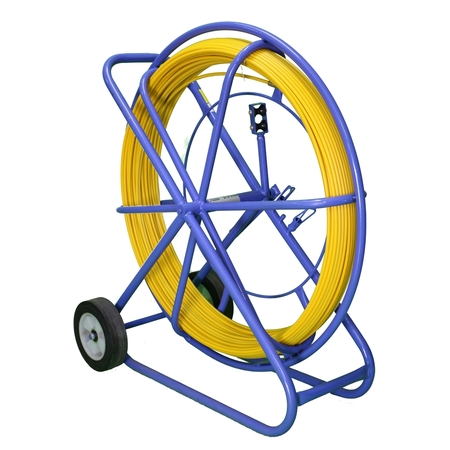 Extralink Pilot 11mm 350m | Puxador de cabos | Fibra de vidro FRP, d. 11mm, c. 350m, amarelo