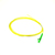 LC/APC Fiber Optic Pigtail SM Simplex PVC 3m Yellow
