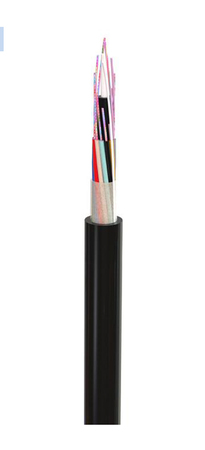 Cable de Fibra Óptica 36FO (6x6) Tubo Loose Conducto SM G.652.D 9/125μm Negro