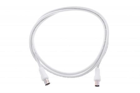 Câble d'abonné IEC TAK 5.0m (Blanc)