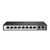 IMPRESSORA Extralink | Switch PoE | 8x Gigabit PoE/PoE+, 2x RJ45 Uplink Gigabit, 96W