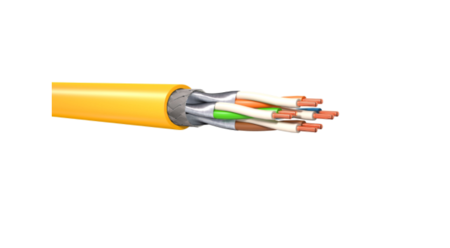 Twisted-Pair-Kabel MegaLine® F10-125 S/F DCA Cat7A