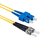 ST/APC-SC/UPC Fiber Patch Cord DuplexSM OS2 7m Yellow