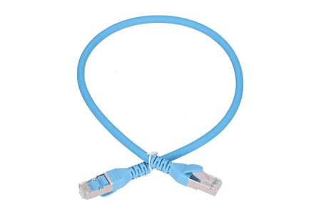 Extralink Cat.6A S/FTP 0.5m | LAN Patchcord | Copper twisted pair, 10Gbps