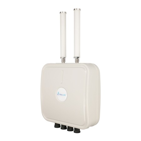 Extralink ELTEBOX Outdoor | Antena | LTE + WiFi 2,4 GHz, 4x RJ45, 2x antena omni
