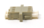 SC/UPC Fiber Optic Adapter Duplex MM OM2 Flanged Beige
