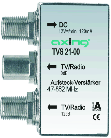 CATV amplifier for inhouse distribution TVS02100