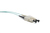 SC/PC-ST/PC  Fiber Patch Cord Duplex OM3 G.651.1 0.9mm 2m LSZH Turquoise