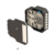 Caja de terminación de rayos DIN | 6 SC Simplex en ángulo | DP2 | OM4 SC/UPC Violeta multimodo