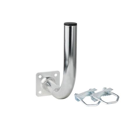 Extralink L200 | Balcony handle | 200mm, with u-bolts M8, steel, galvanized