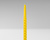 Sonda de Plástico Amarelo num pacote 10 unidades JIC-22035/10
