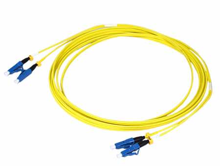 LC/UPC-LC/UPC Fiber Patch Cord Simplex OS2 G.657.A1 2.0mm 3.5m LSZH yellow