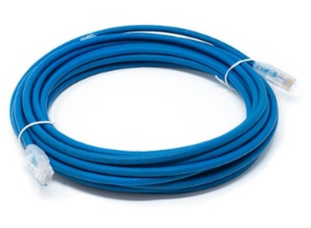 Patch cord RJ45 category 6A shielded 1.5m blue