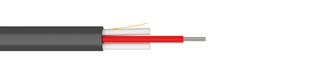 8FO (1x8) Cable de fibra óptica de tubo suelto ADSS SM G.657.A1 dieléctrico sin blindar