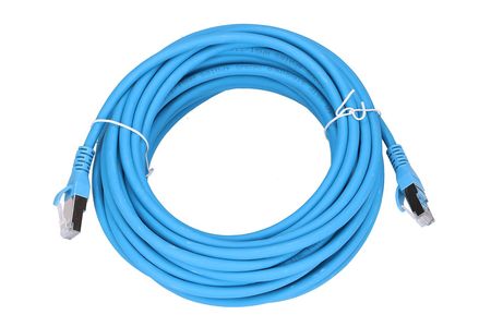 Extralink Cat.6A S/FTP 10m | LAN Patchcord | Copper twisted pair, 10Gbps